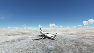 The Daher TBM 930 looks good idling on the Fenris Glacier insode the Artic Circle, Greenland
